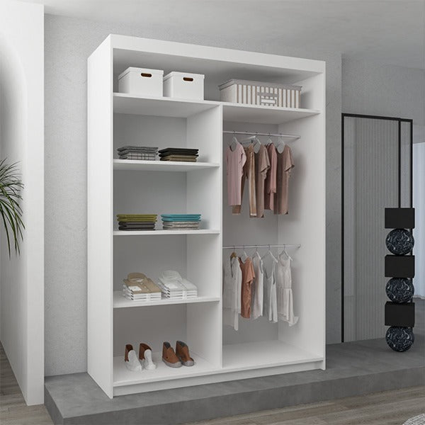 NICOLE WARDROBE 120cm/150cm/180cm/203cm