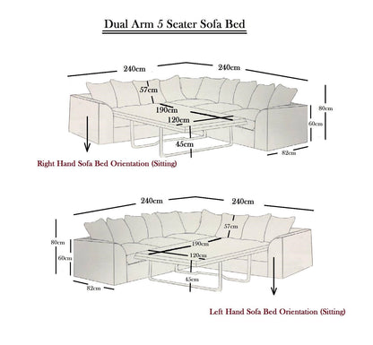 Simba 5 Seater Corner Sofa