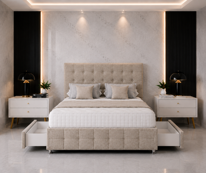 Ashford Divan Bed with Headboard & Footboard
