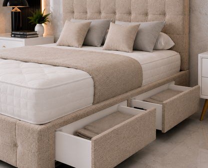 Ashford Divan Bed with Headboard & Footboard