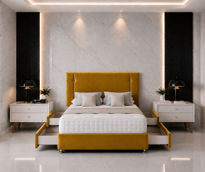 Astro Divan Bed  with Drawer