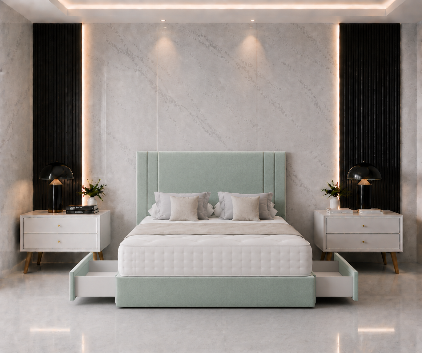 Bambi Divan Bed  with Drawer