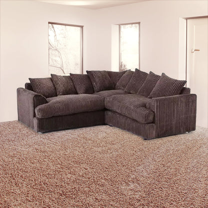 Liverpool Jumbo 5 Seater Wide Armrests With Footstool High quality Fabric Sofa