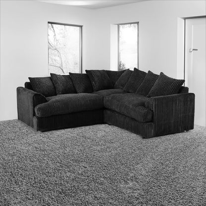 Liverpool Jumbo 5 Seater Wide Armrests With Footstool High quality Fabric Sofa