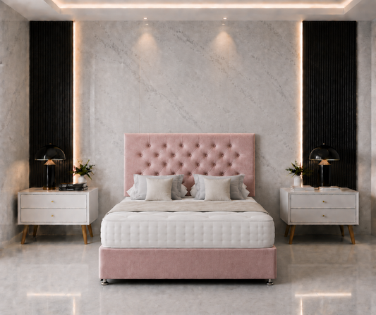 Chesterfield Divan Bed  with drawer