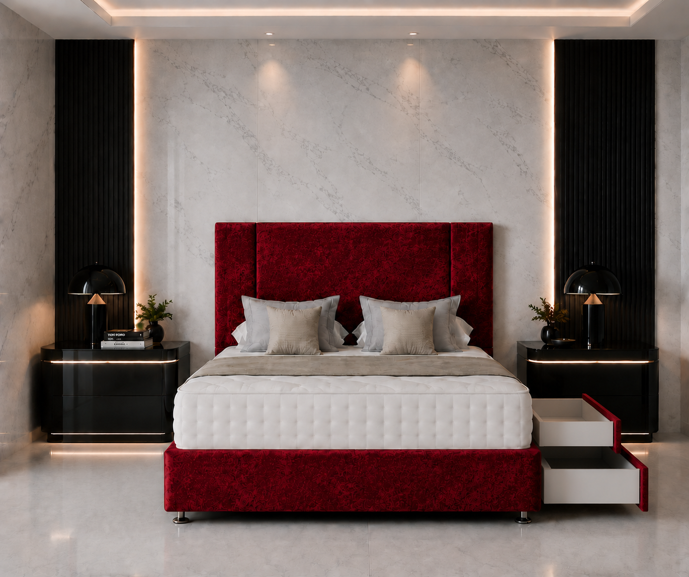 Ciri Divan Bed with Drawer