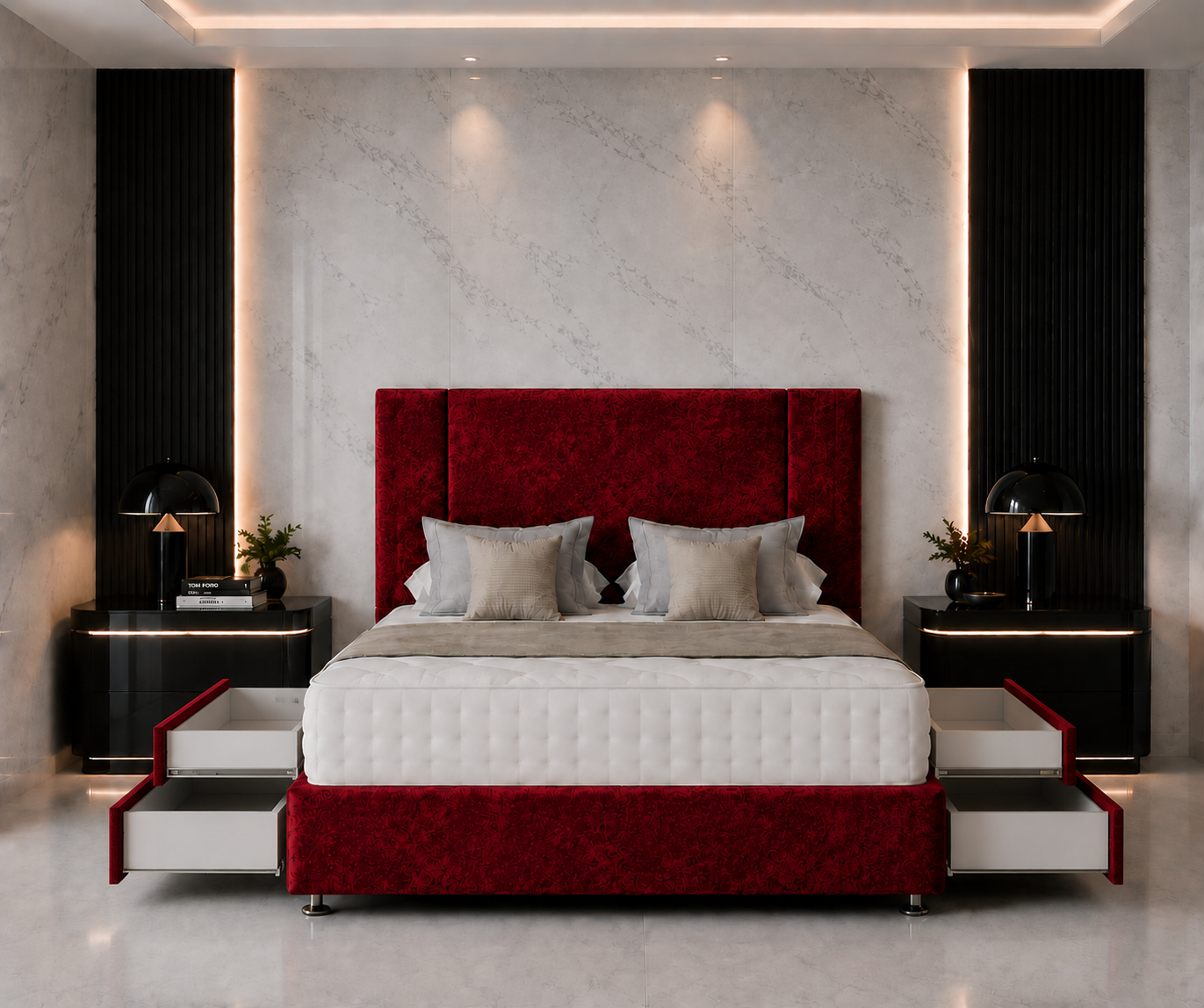 Ciri Divan Bed with Drawer