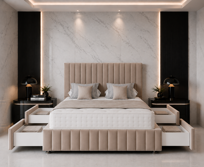 Coco Divan Bed with Headboard & Footboard