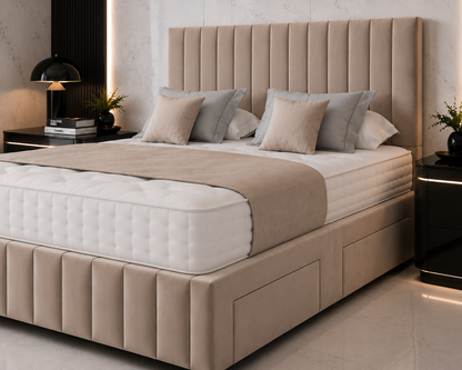 Coco Divan Bed with Headboard & Footboard