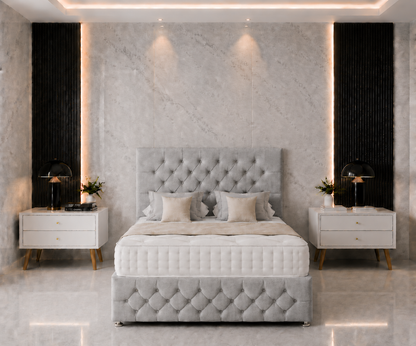 Ella Divan Bed with Headboard & Footboard