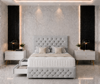 Ella Divan Bed with Headboard & Footboard