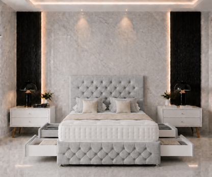 Ella Divan Bed with Headboard & Footboard