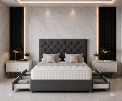 Elsa Divan Bed with Drawer