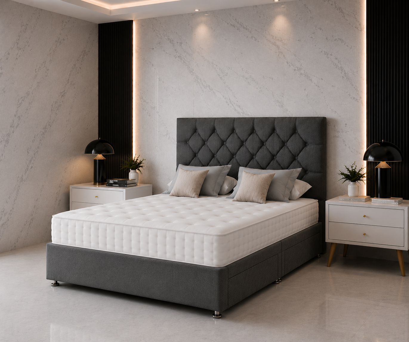 Elsa Divan Bed with Drawer