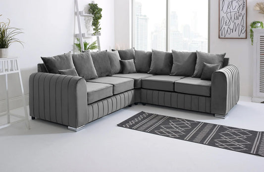 Lily Scatter Back Corner Sofa Modern Comfortable & Stylish