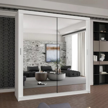HOUSTON SLIDING WARDROBE 100cm/120cm/150cm/180cm/203cm