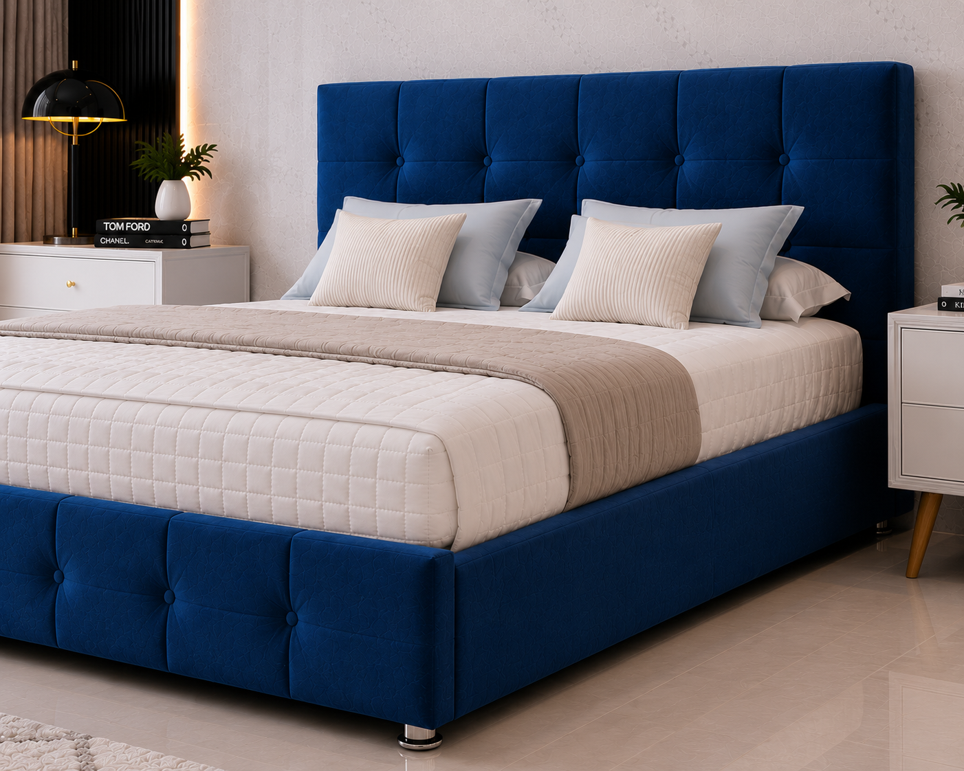 Hydra Divan Bed with Headboard & Footboard