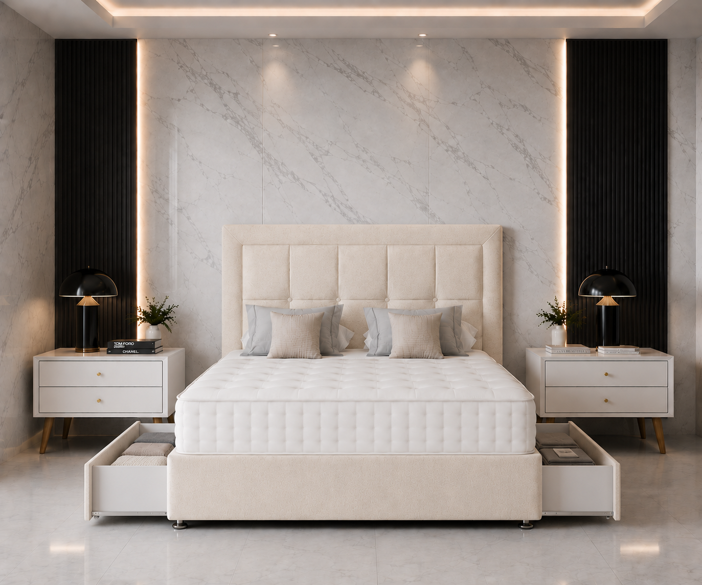 Maddison Divan Bed with Drawer