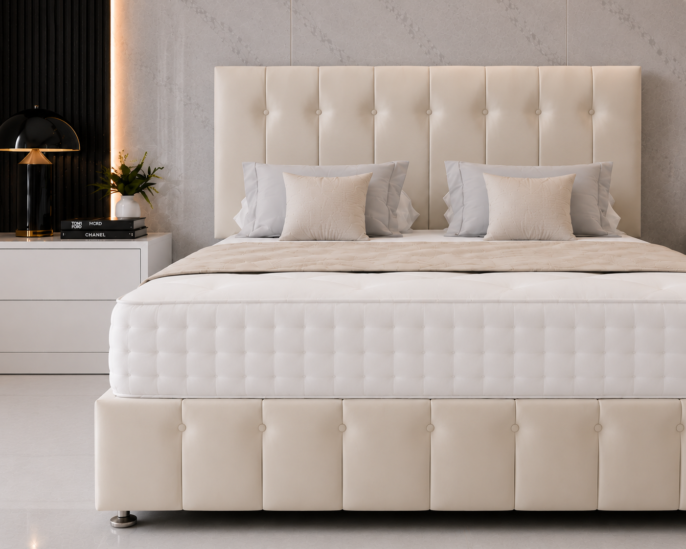 Oakland Divan Bed with Headboard & Footboard