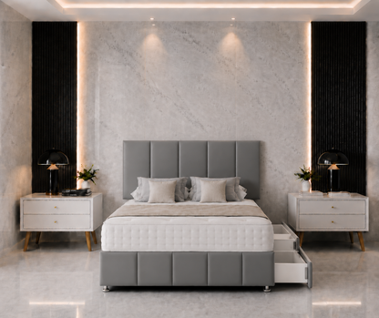 Serene Divan Bed with Headboard & Footboard