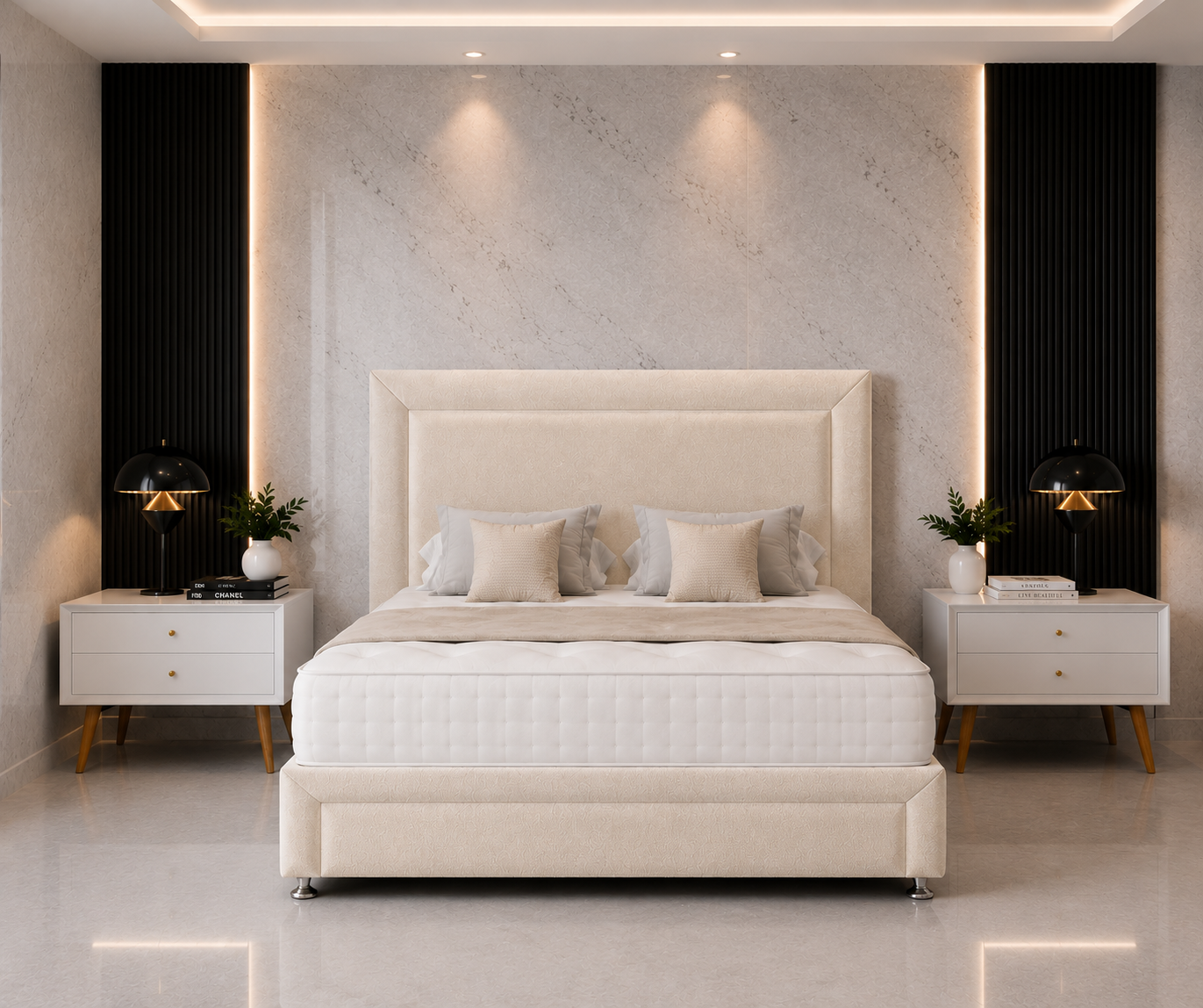 Tokyo Divan Bed with Headboard & Footboard