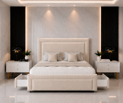 Tokyo Divan Bed with Headboard & Footboard