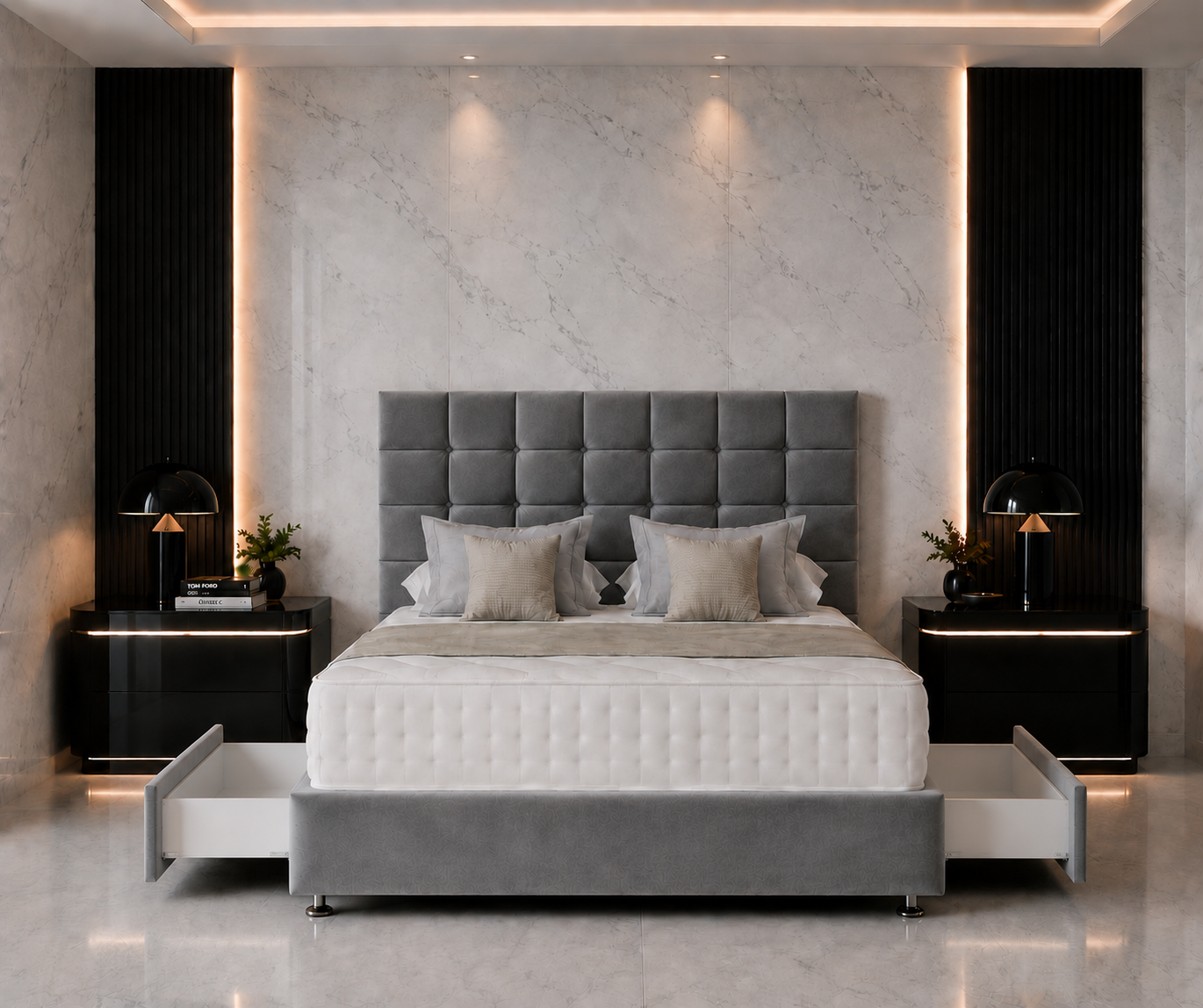 Utah Divan Bed with Drawer