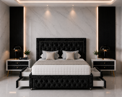 Willow Divan Bed with Headboard & Footboard