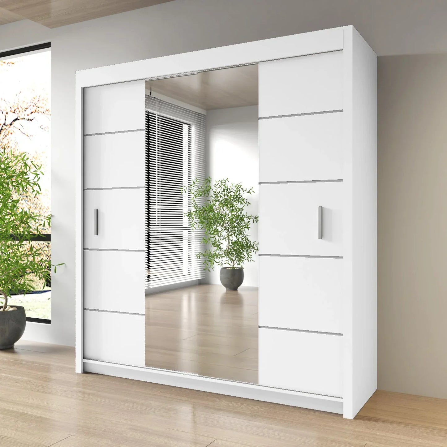 Lisboan Mirror Sliding Wardrobe