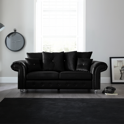 Leather Ashwin 3-Seater Corner  Sofa