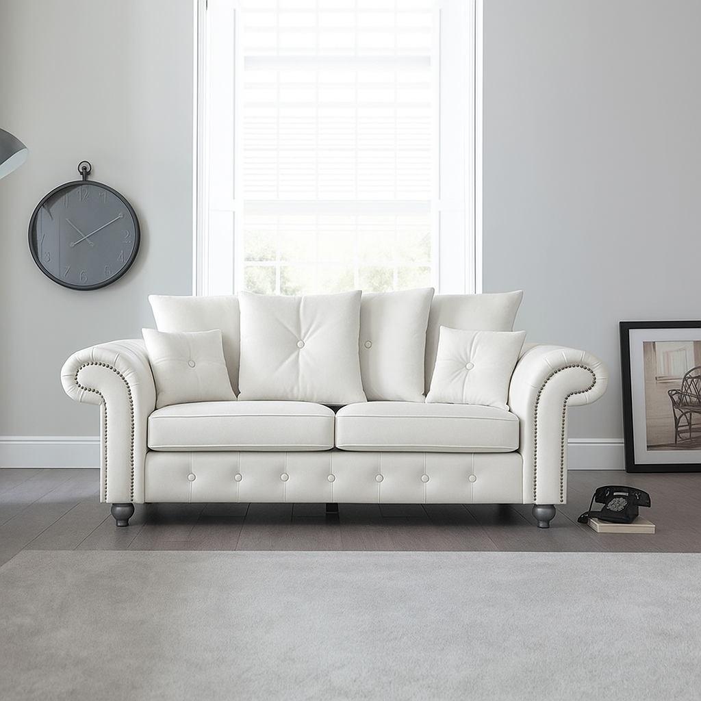 Leather Ashwin 3-Seater Corner  Sofa