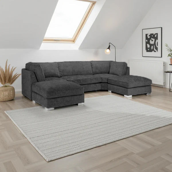 Bishop U-Shape Sofa – Modern Corner Sofa for UK Homes