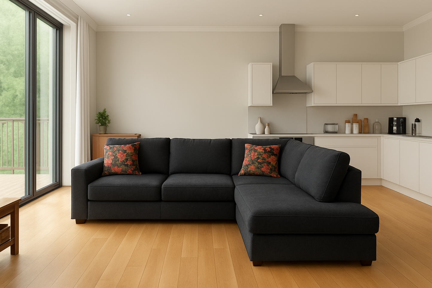 Dylan Kensington High Back Corner Sofa  Left & Right Facing L Shaped Sofa