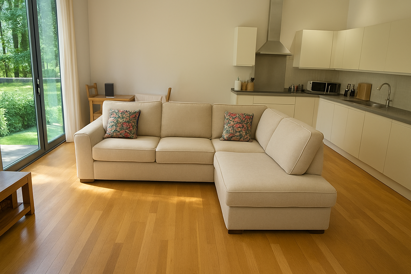 Dylan Kensington High Back Corner Sofa  Left & Right Facing L Shaped Sofa
