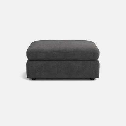 Shannon Wide Armrest 5 Seater Luxury Chenille Fabric Corner Sofa
