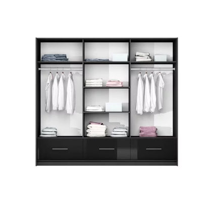 Florence High Gloss Wardrobe