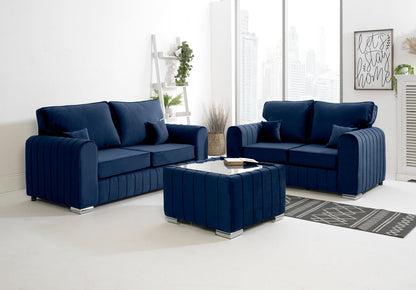 Lily 3+2 Seater Sofa Set  Modern Plush Living Room Suite
