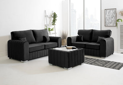 Lily 3+2 Seater Sofa Set  Modern Plush Living Room Suite