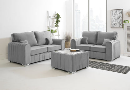 Lily 3+2 Seater Sofa Set  Modern Plush Living Room Suite