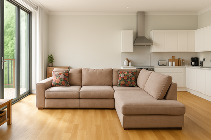 Dylan Kensington High Back Corner Sofa  Left & Right Facing L Shaped Sofa