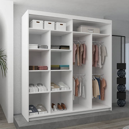 NICOLE WARDROBE 120cm/150cm/180cm/203cm