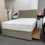 Super King Divan Bed with Mattress