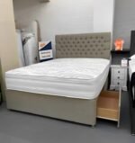 Super King Divan Bed with Mattress