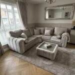 Luxury Panelled Corner Sofa – Corner or 2+3 Seater