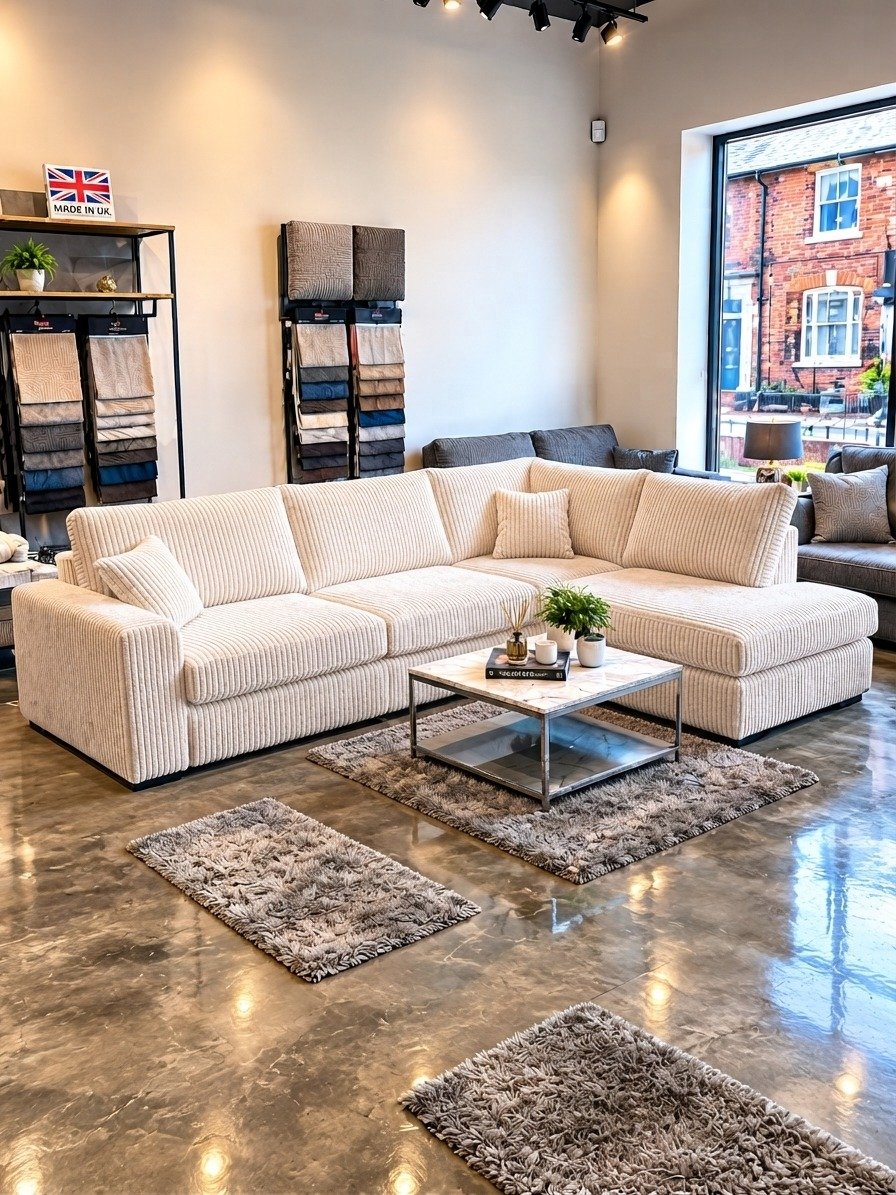 WhatsApp Image 2026-10-05 at 10.44.19 PM(1) Dylan L Shape 4 Seater Corner Jumbo Cord Fabric Sofa - Image 1