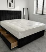 Super King Divan Bed with Mattress – Optional Drawers & Headboard - Image 2